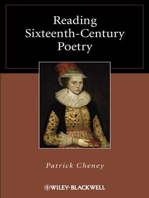 cover image of Reading Sixteenth-Century Poetry